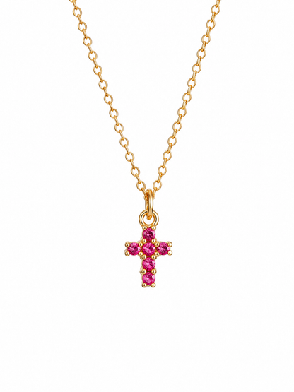 Cruz fucsia