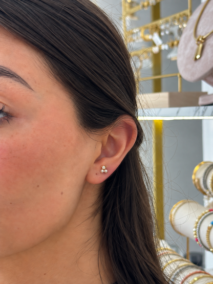 Piercing doble perla