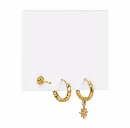 Piercing set destello