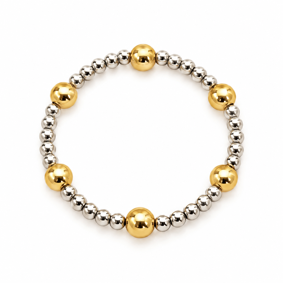 Pulsera bolitas bitono