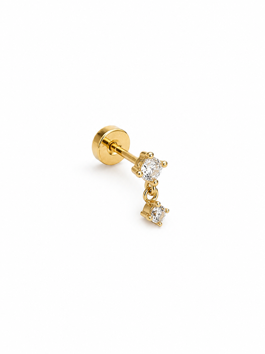 Piercing drop
