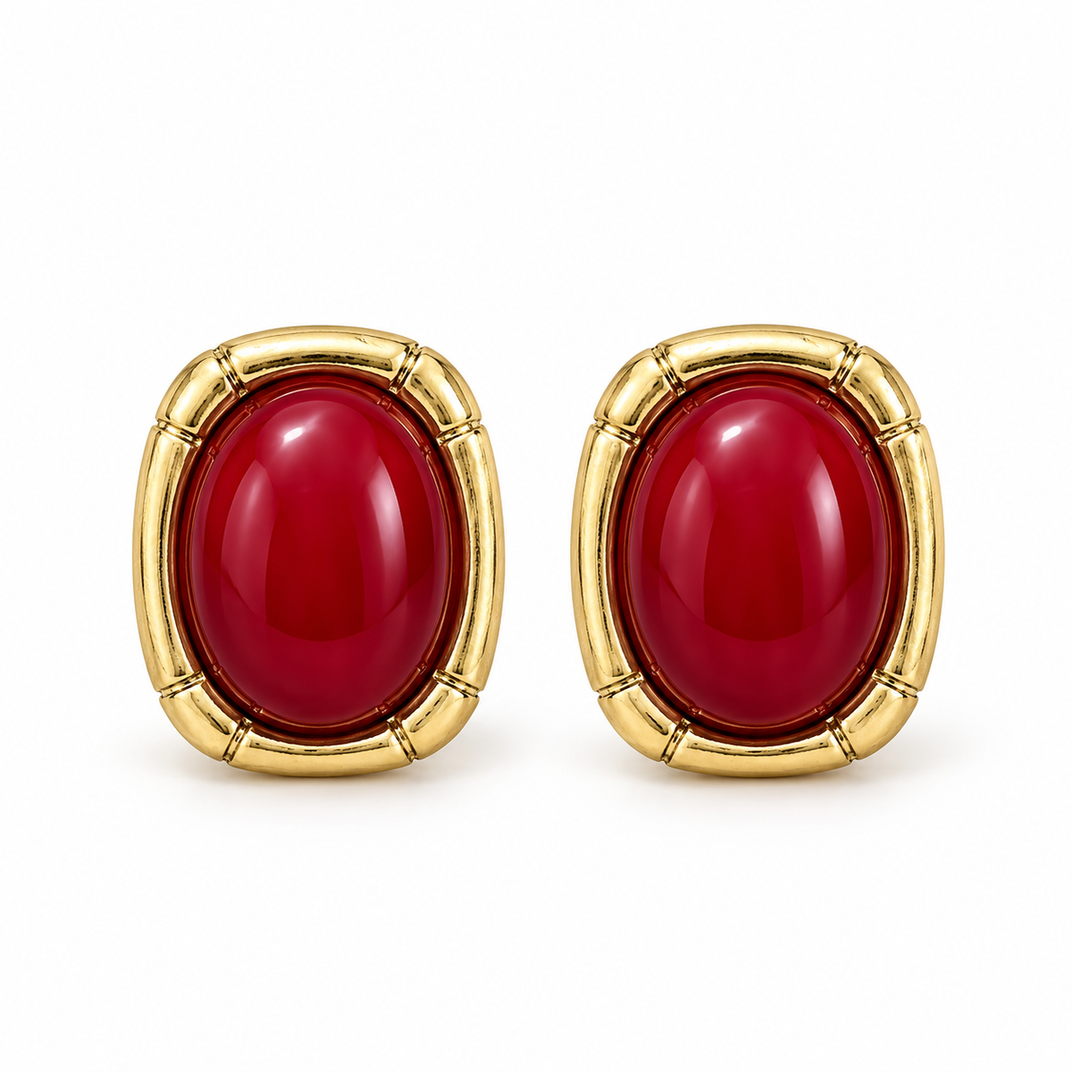 Red studs