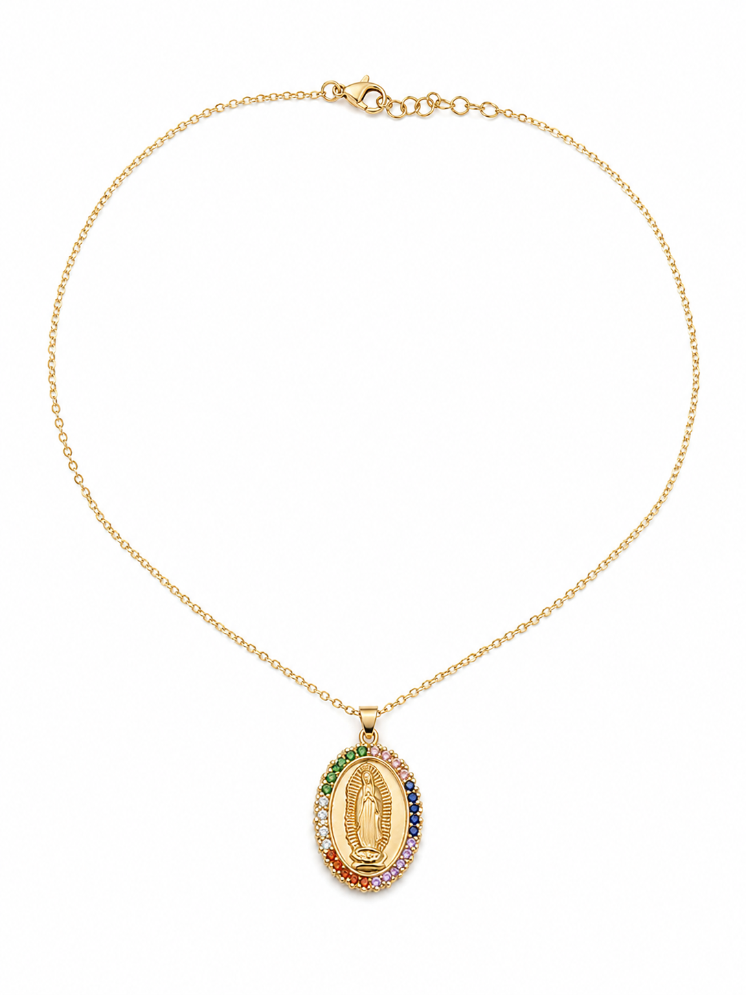 Collar Virgen colores