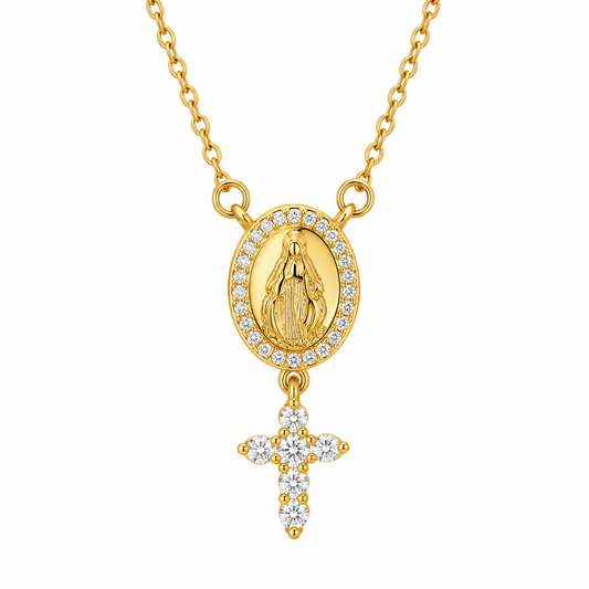 Collar Virgen milagrosa