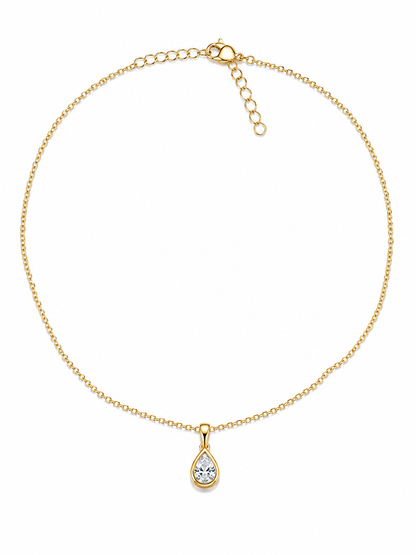 Collar gota zirconia