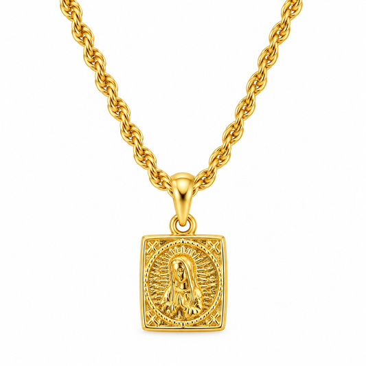 Medalla virgen de Guadalupe