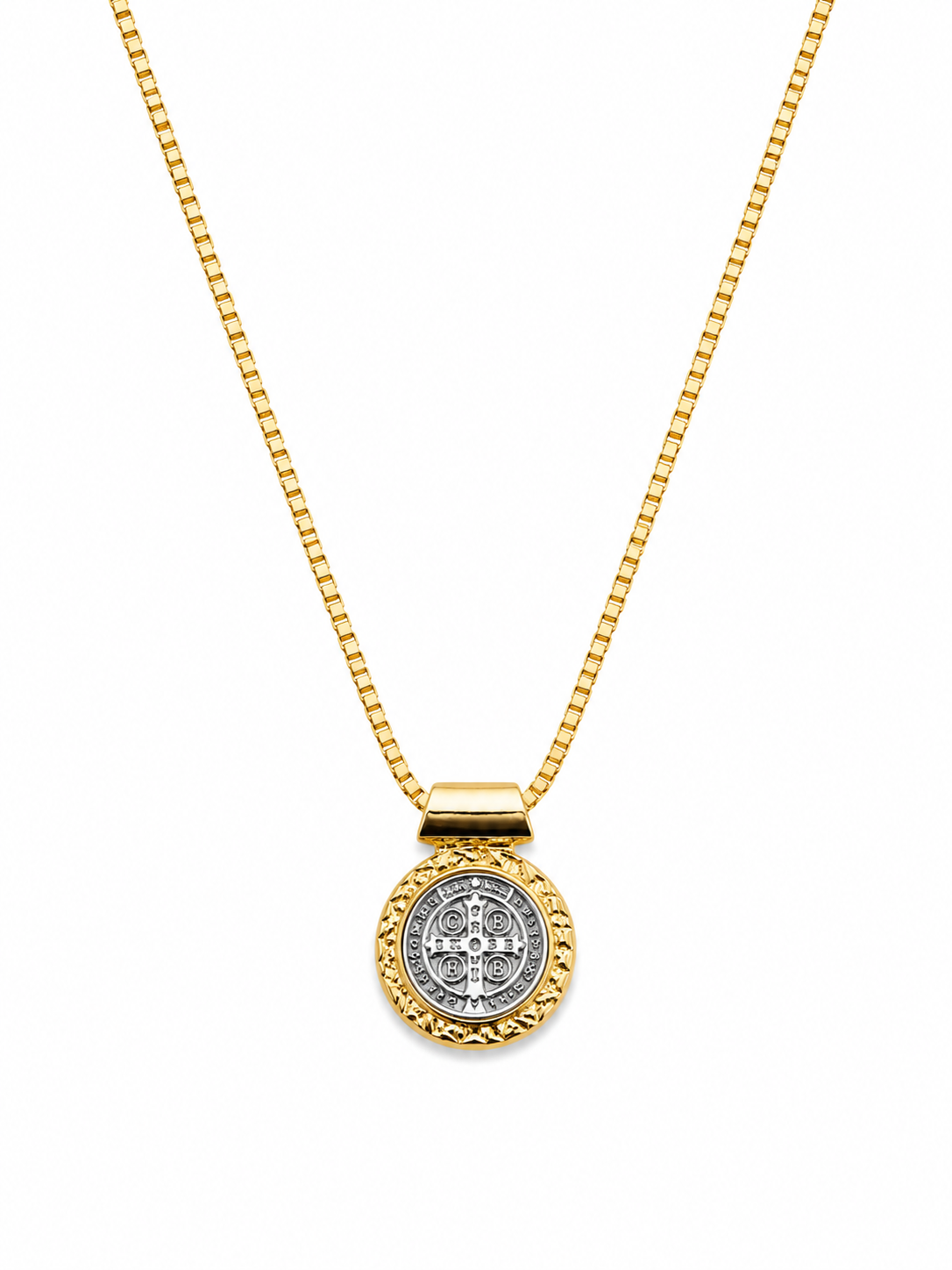 Collar San Benito bitono