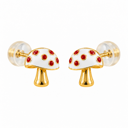 Aretes hongo