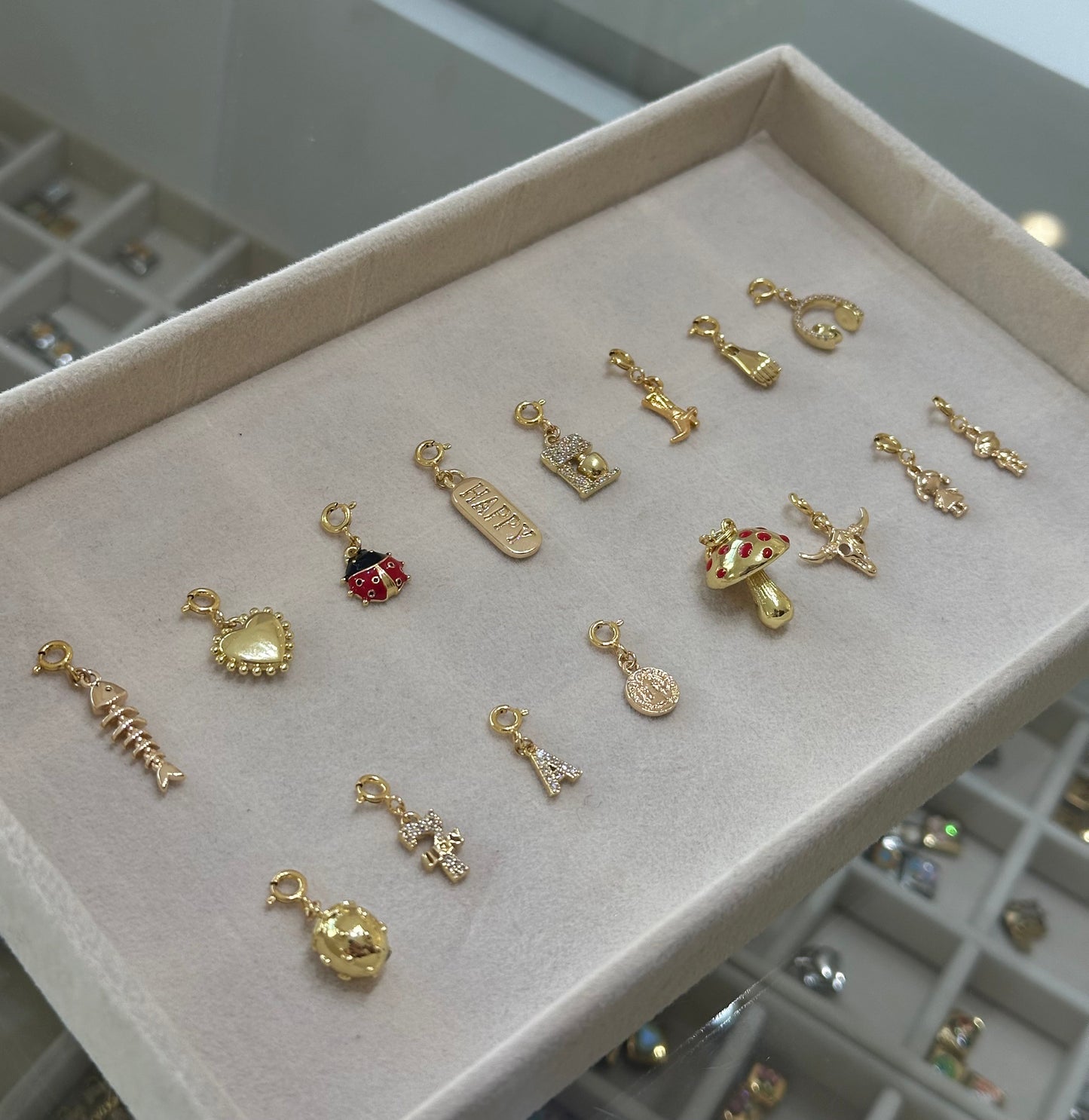 Charms intercambiables