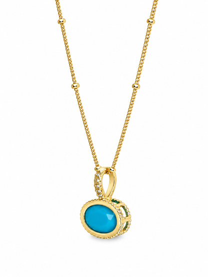 Collar turquesa