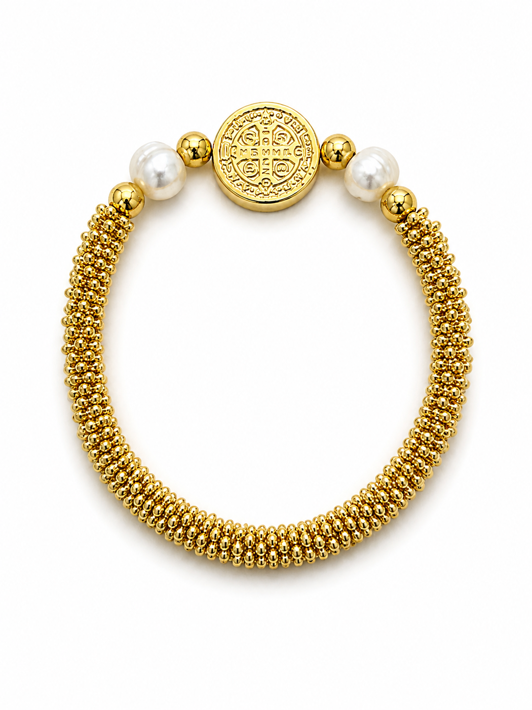Pulsera San Benito cuentas