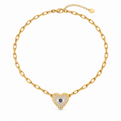 Collar heart eye
