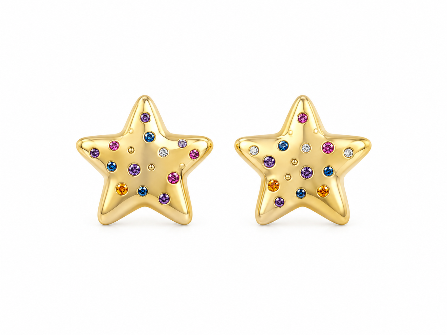 Studs estrella color
