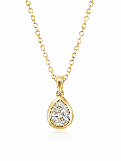 Collar gota zirconia