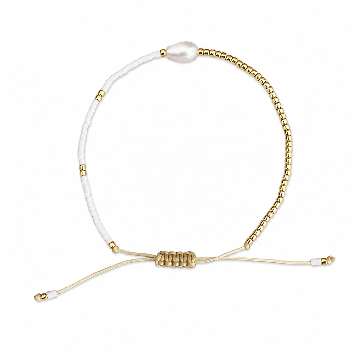 Pulsera Miyuki perla