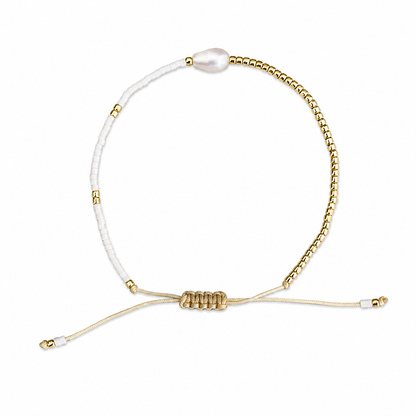 Pulsera Miyuki perla
