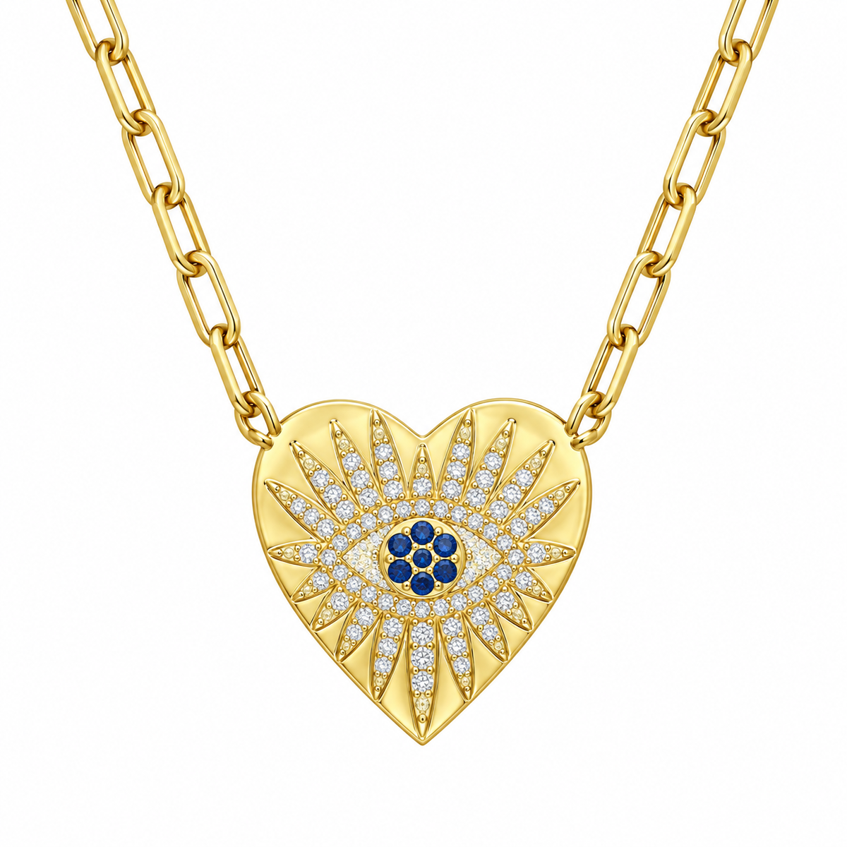 Collar heart eye