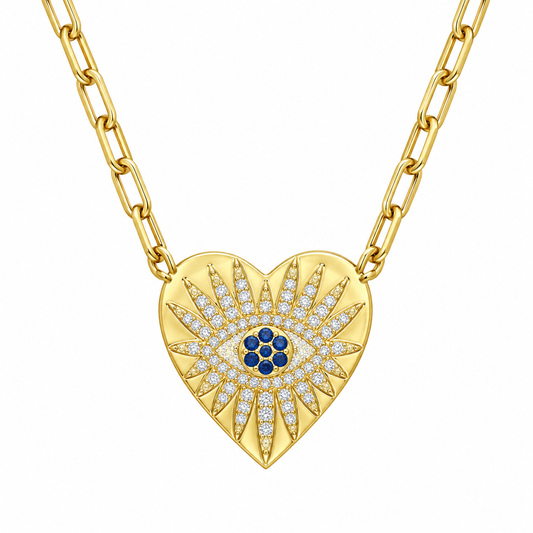 Collar heart eye