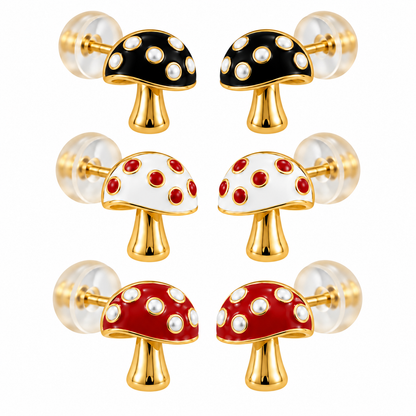 Aretes hongo