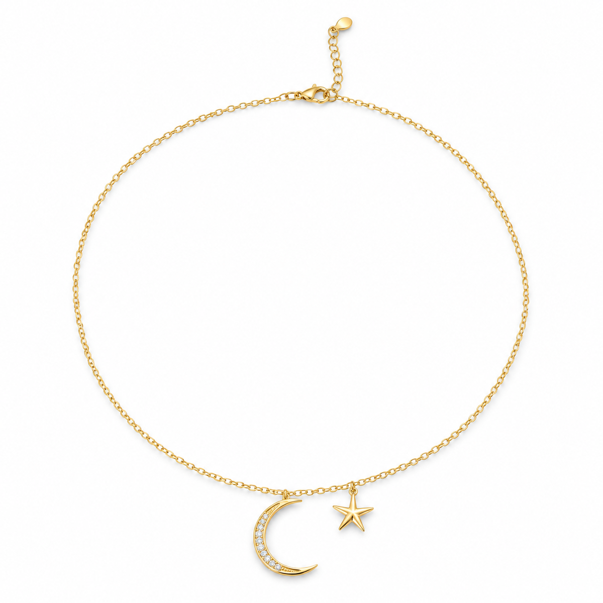 Collar Luna-Estrella