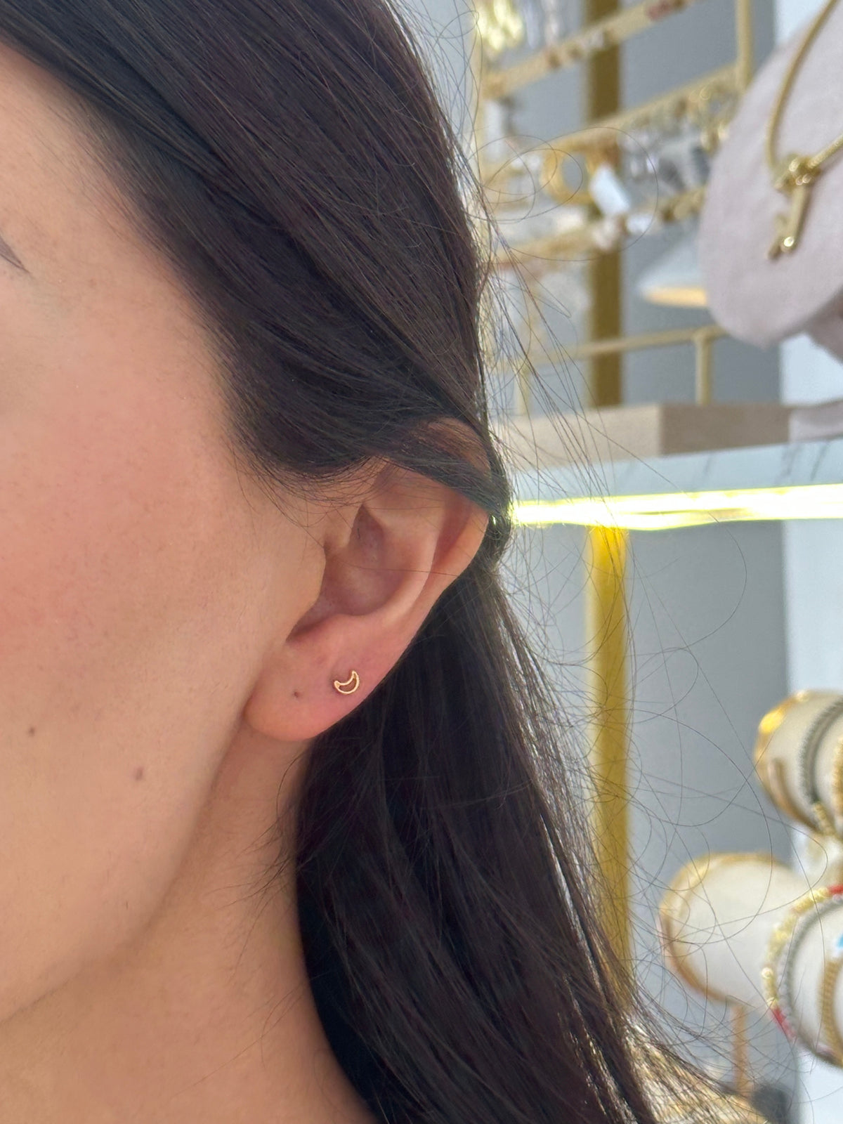 Piercing Luna hueca