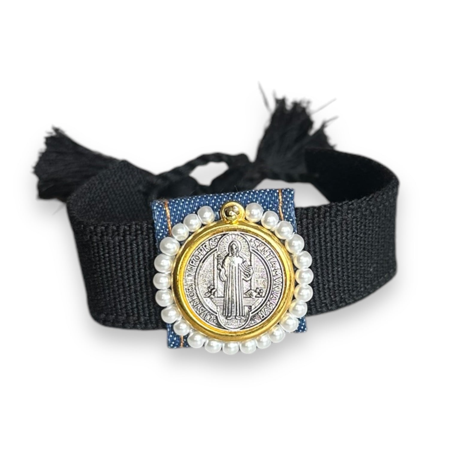 Pulsera tela San Benito