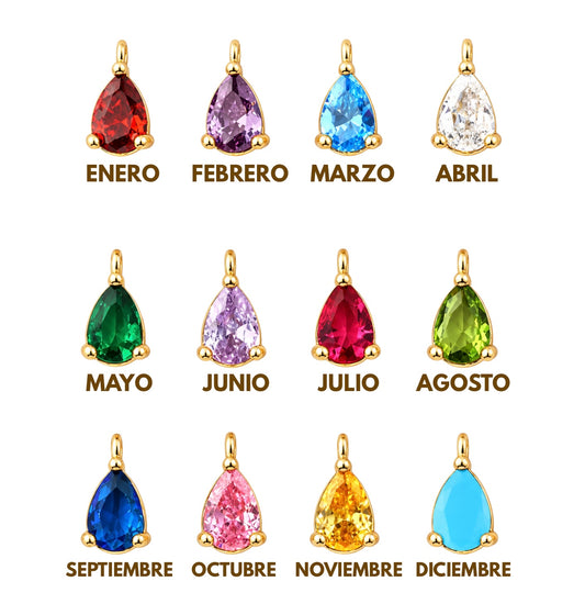 Collar birthstones