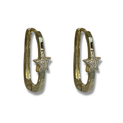 Hoops rectangulares estrella