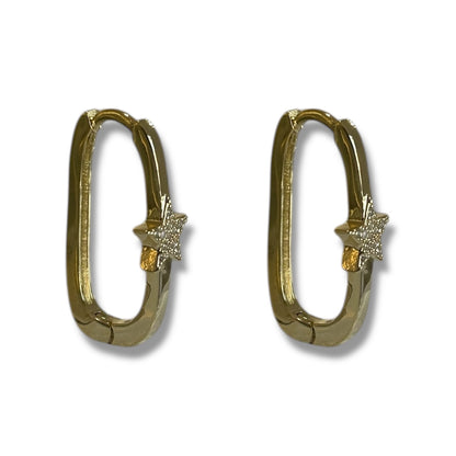 Hoops rectangulares estrella