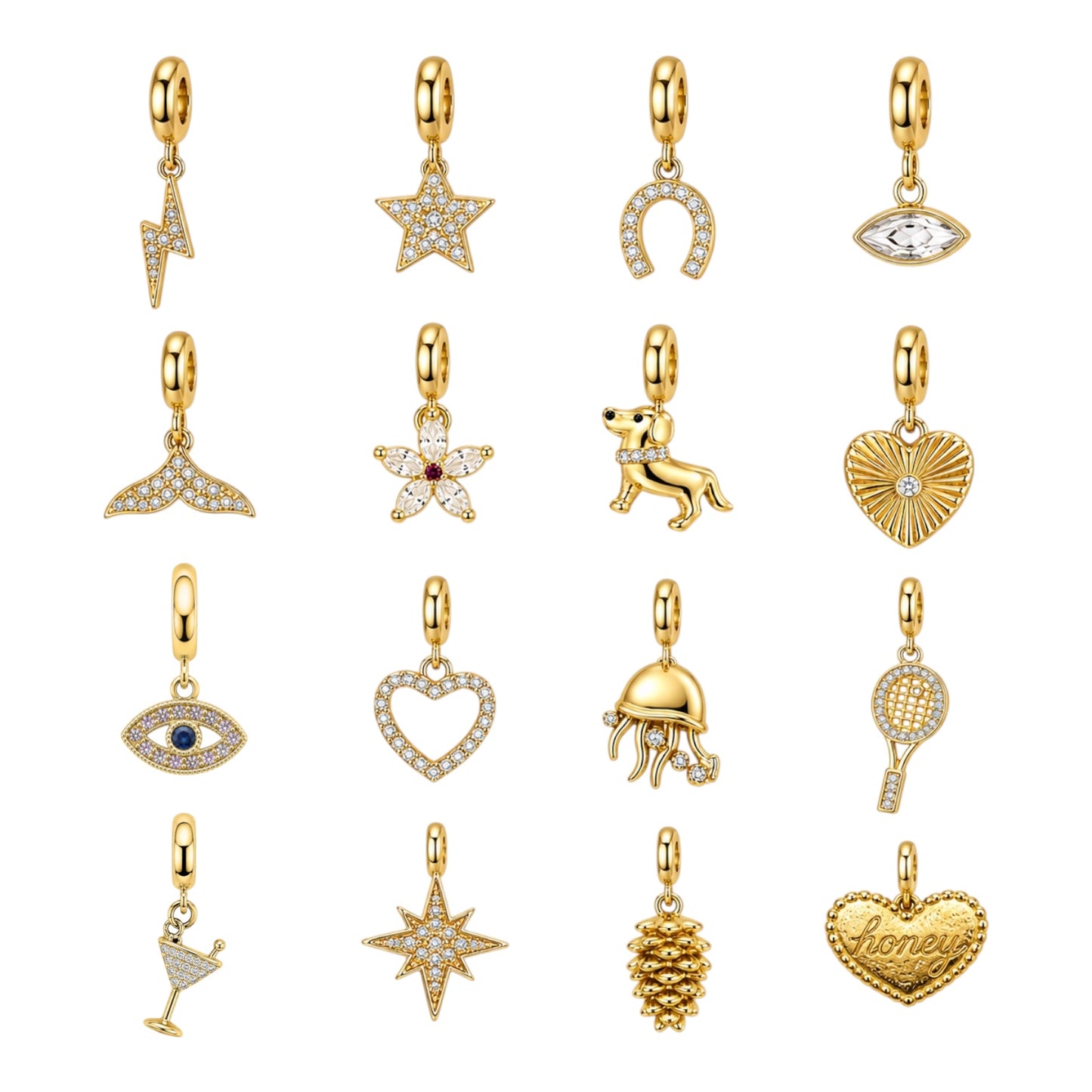 Charms dorados