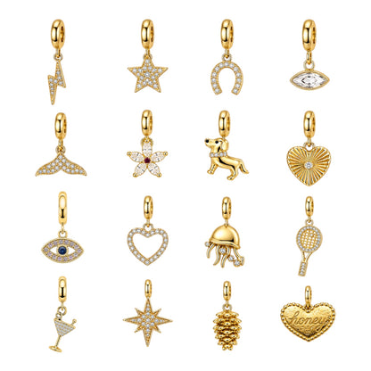Charms dorados