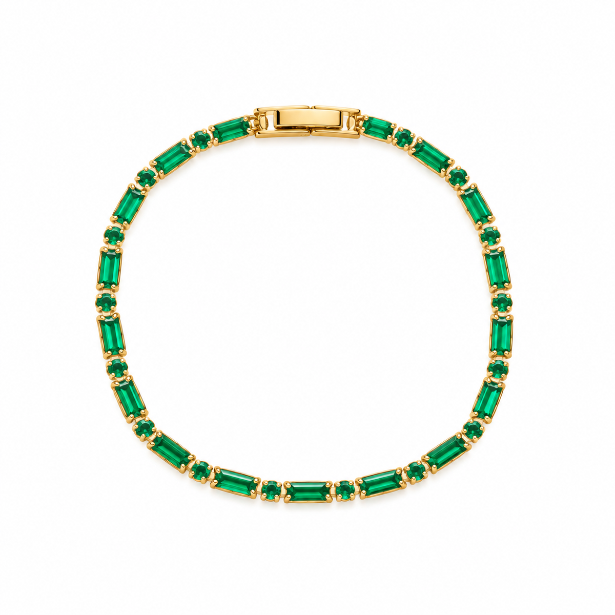 Pulsera Tennis baguette