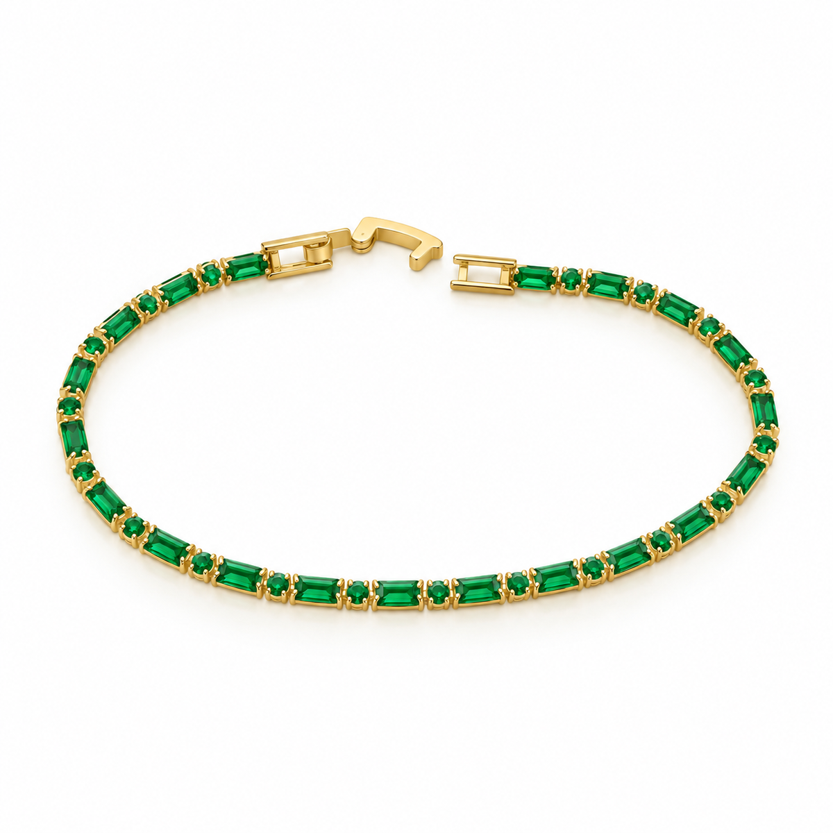 Pulsera Tennis baguette