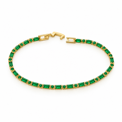 Pulsera Tennis baguette
