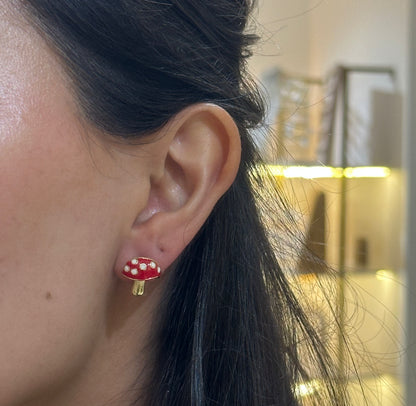Aretes hongo