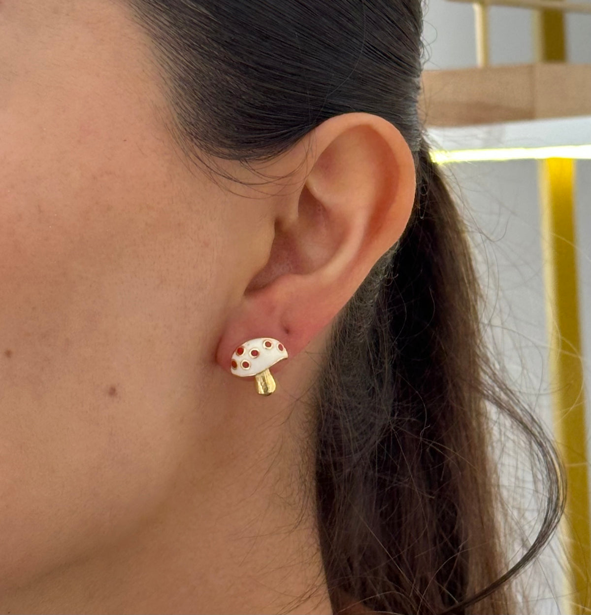 Aretes hongo