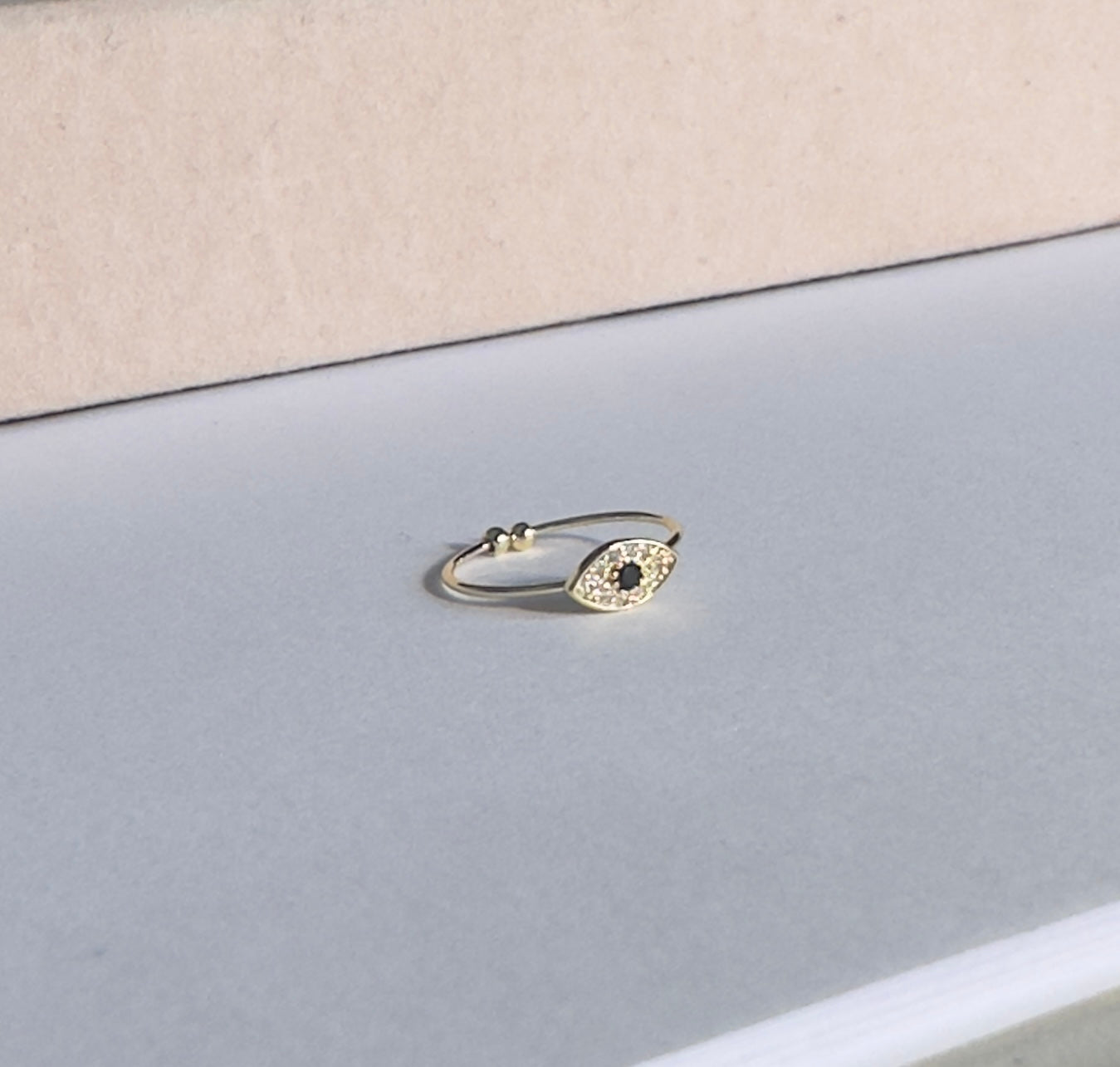 Mini anillo ojo