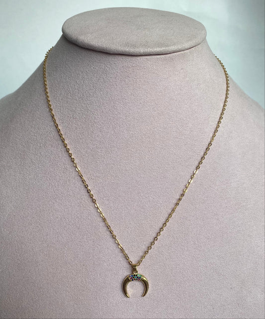 Collar luna rainbow
