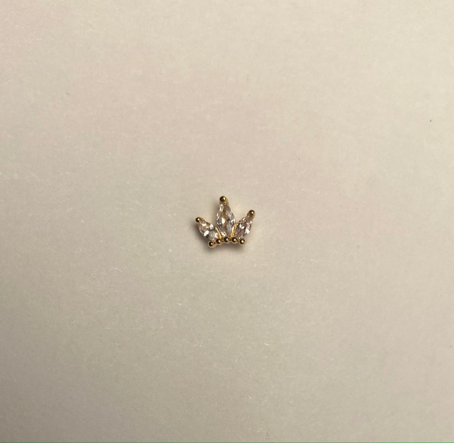 Piercing 3 pétalos