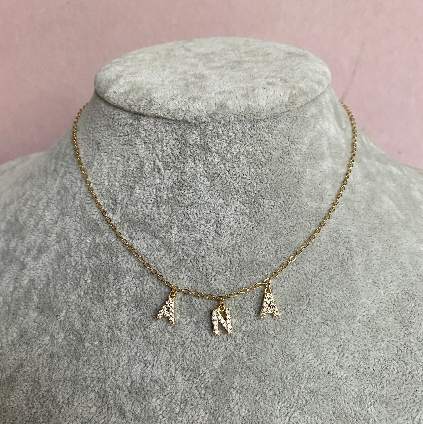 Collar personalizado zirconia