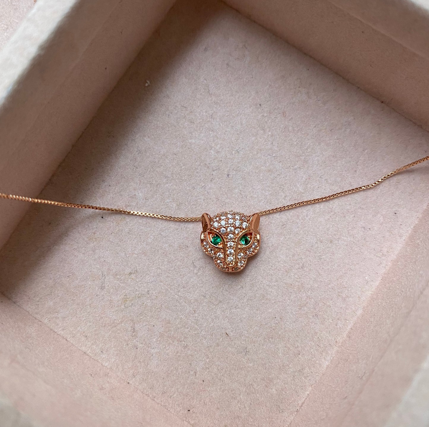 Collar puma rosegold