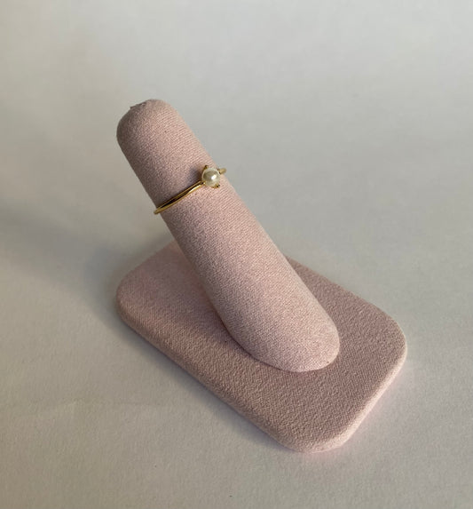 Anillo perla