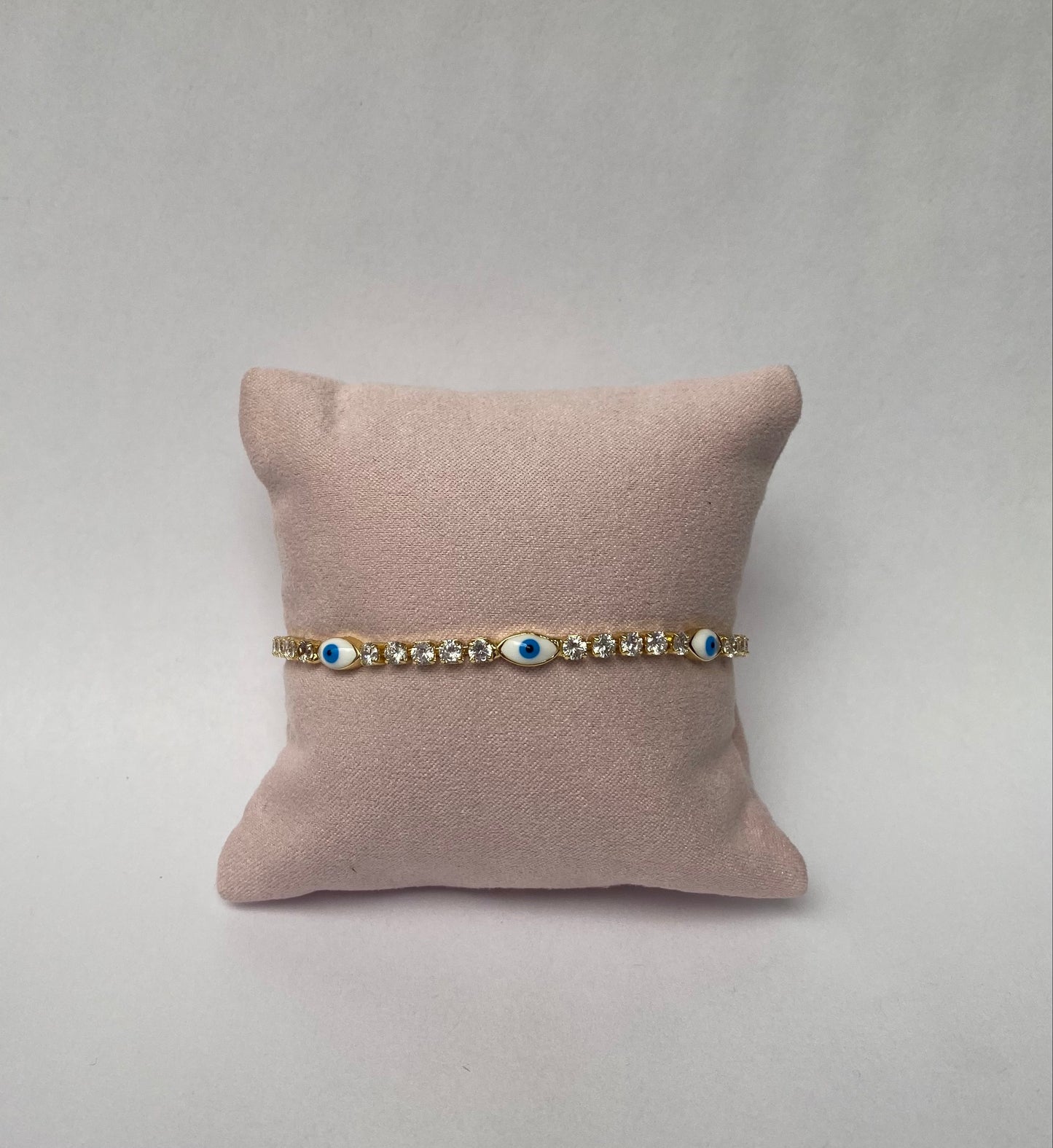 Pulsera ojos zirconia