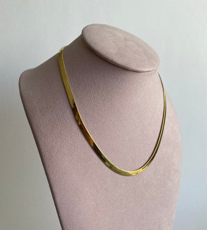 Cadena chunky plana