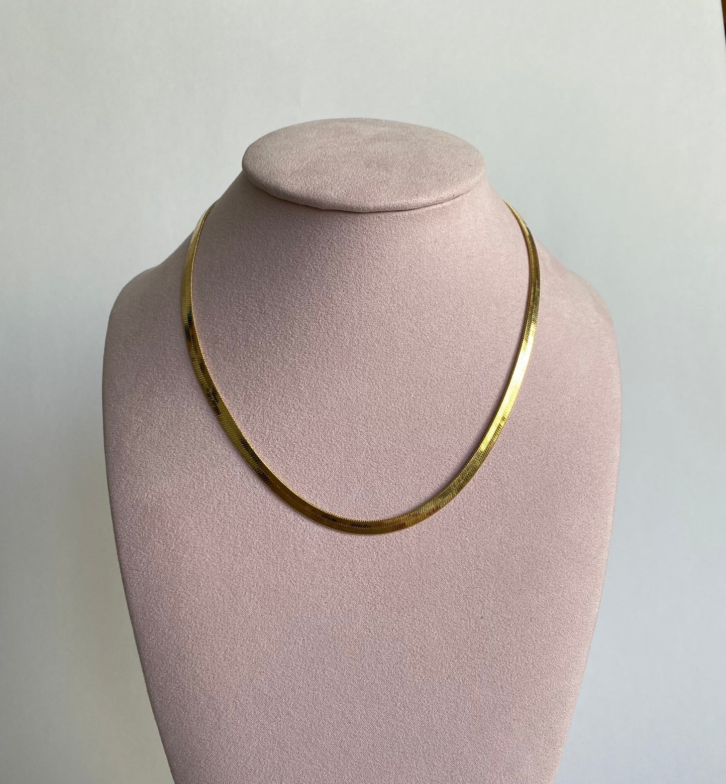 Cadena chunky plana