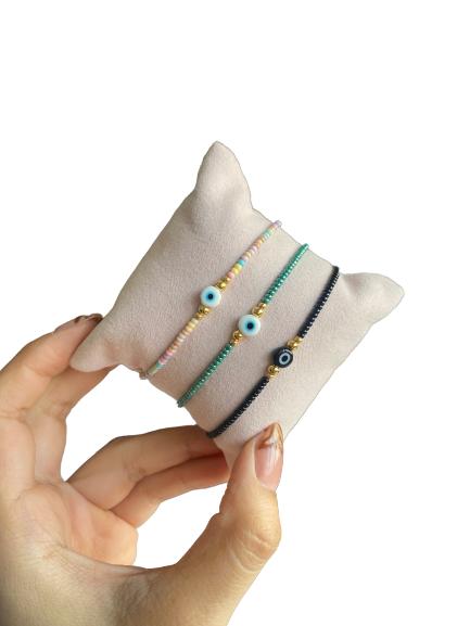 Pulsera hilo ojo turco