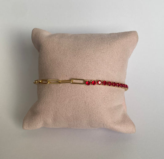Pulsera slim zirconia