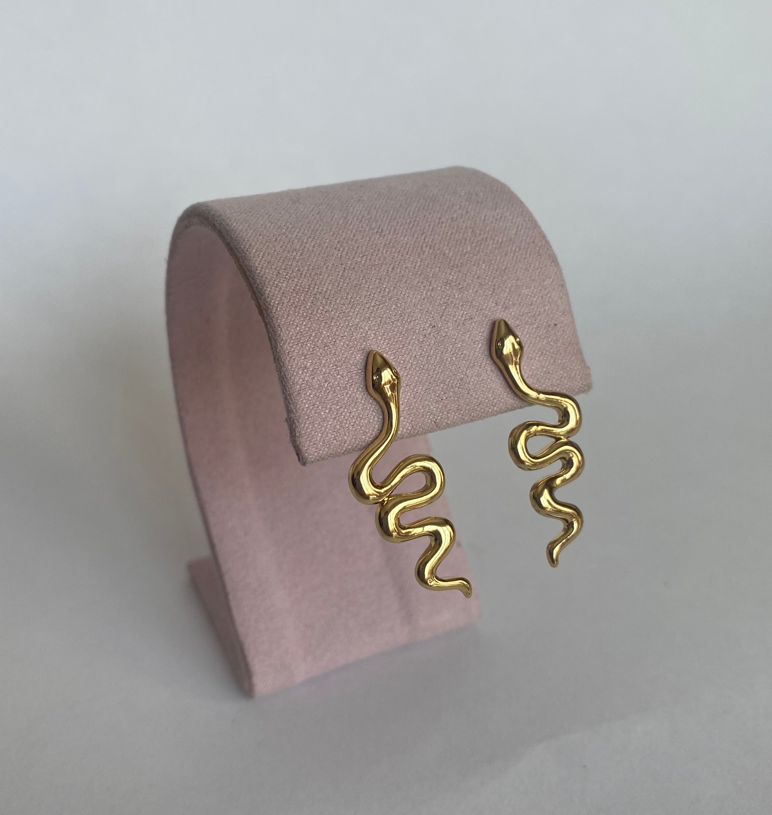 Aretes serpiente