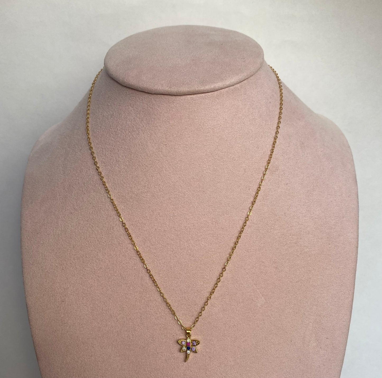 Collar libélula