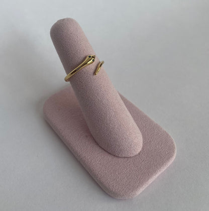 Anillo simple serpiente